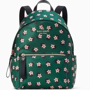 11. Kate Spade Chelsea Medium Backpack in Green Mutil